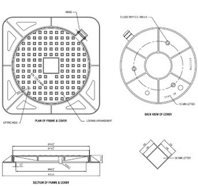 Manholes and covers – معادن الجداول | Jadawel Metals